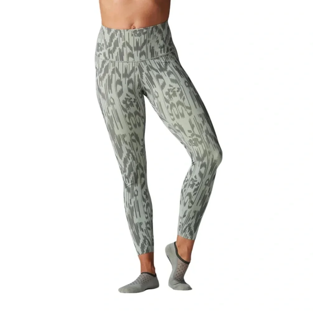 TAVI High Waist Full Length Leggings Cactus Ikat Large